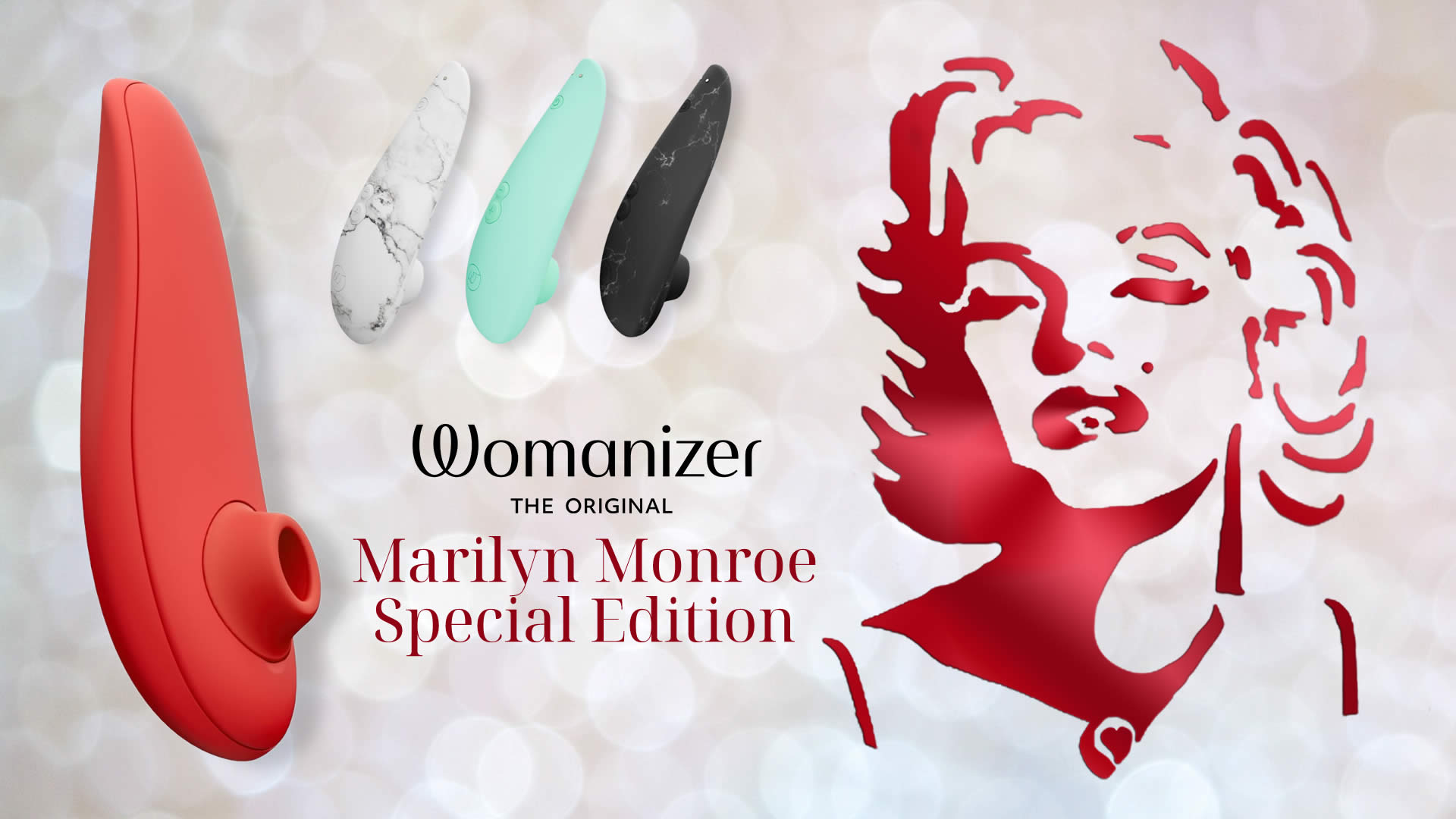 Womanizer Marilyn Monroe Special Edition Pulsator