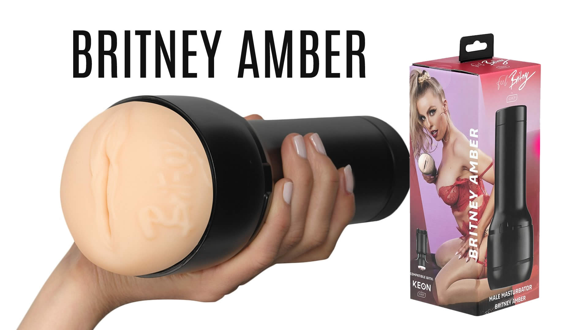 Kiiroo Feel Vagina Masturbator Britney Amber