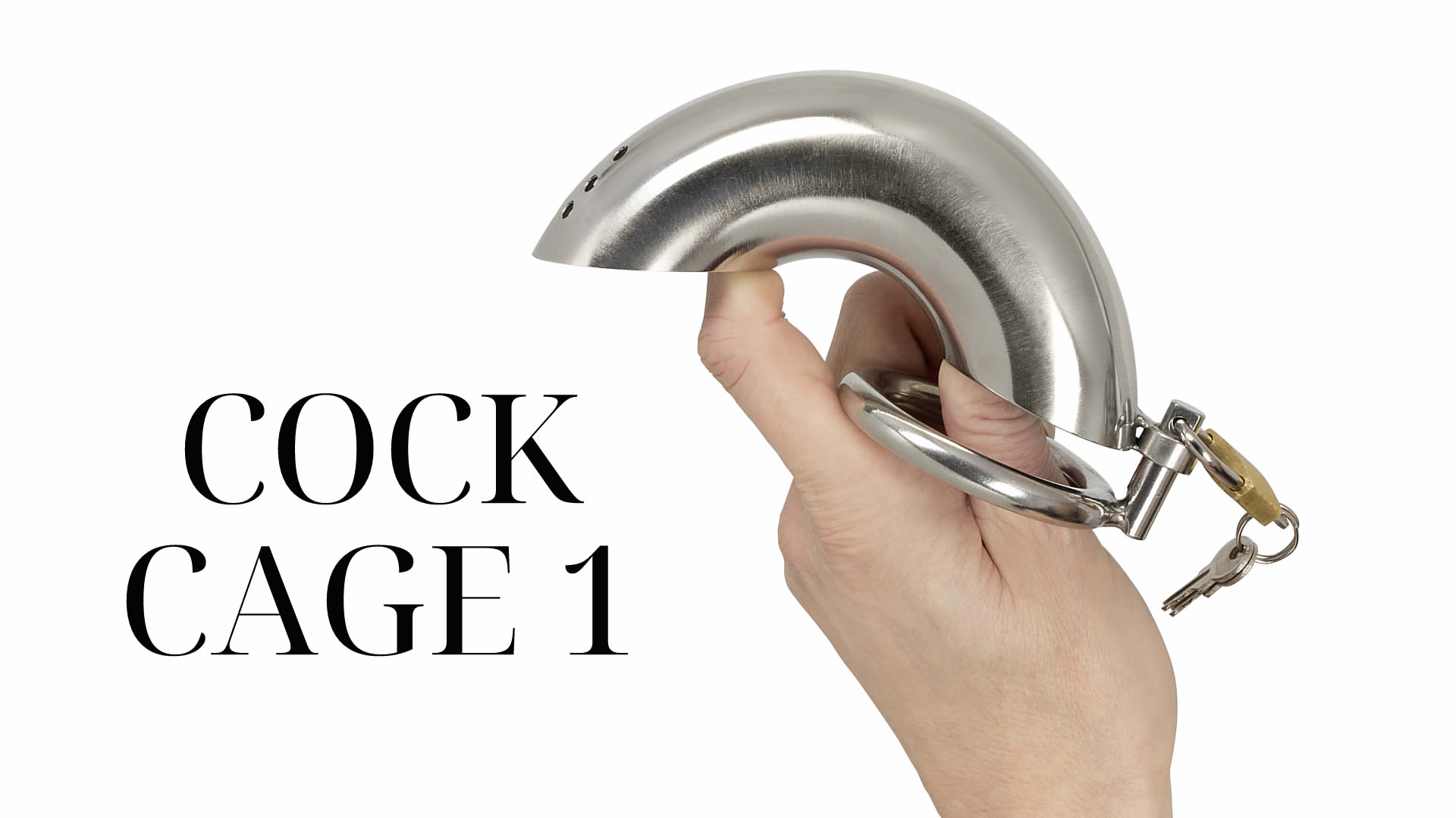 Peniskfig Chastity Cage Long aus Edelstahl