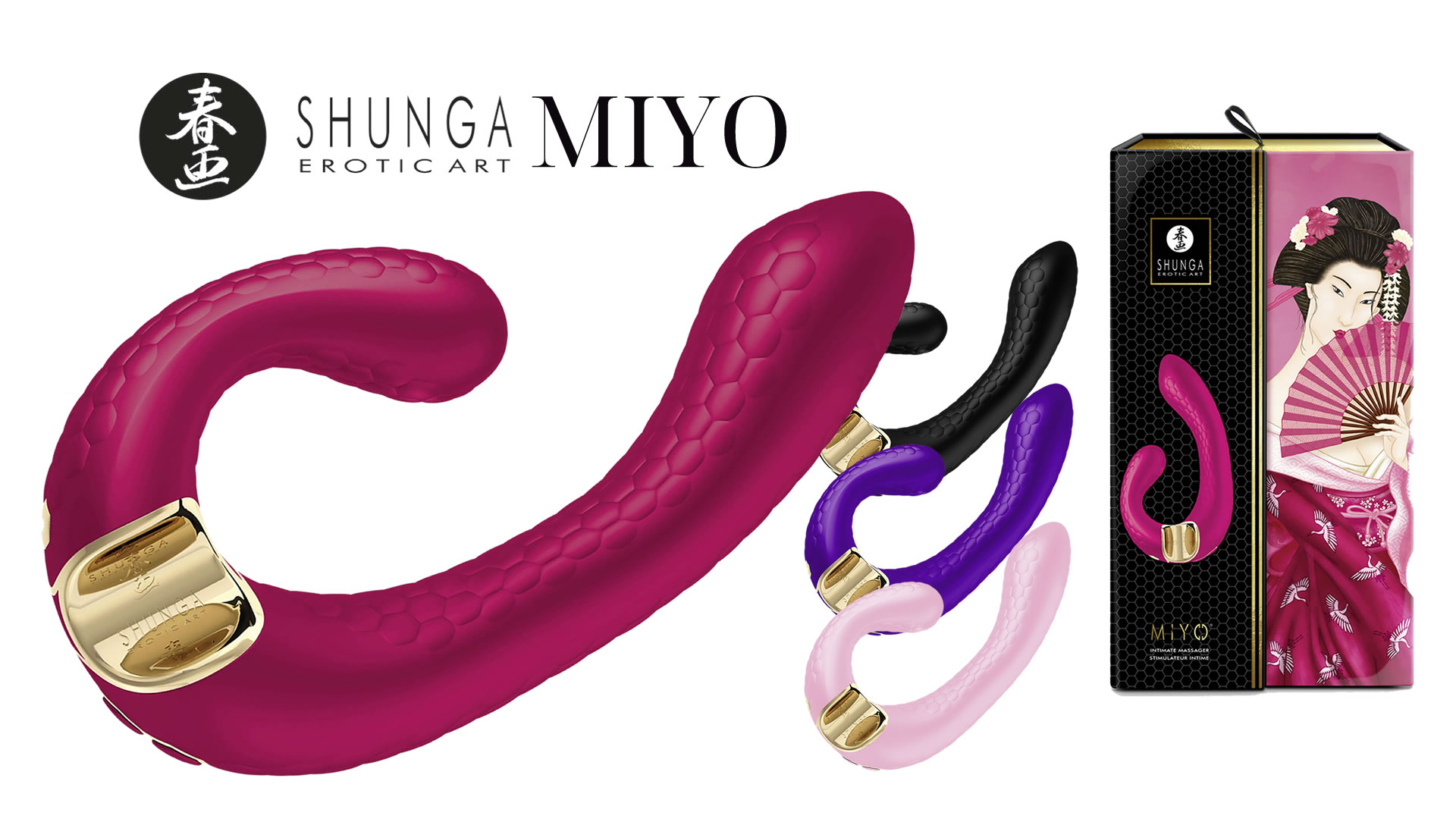 Shunga Miyo G-spot and Rabbit Vibrator