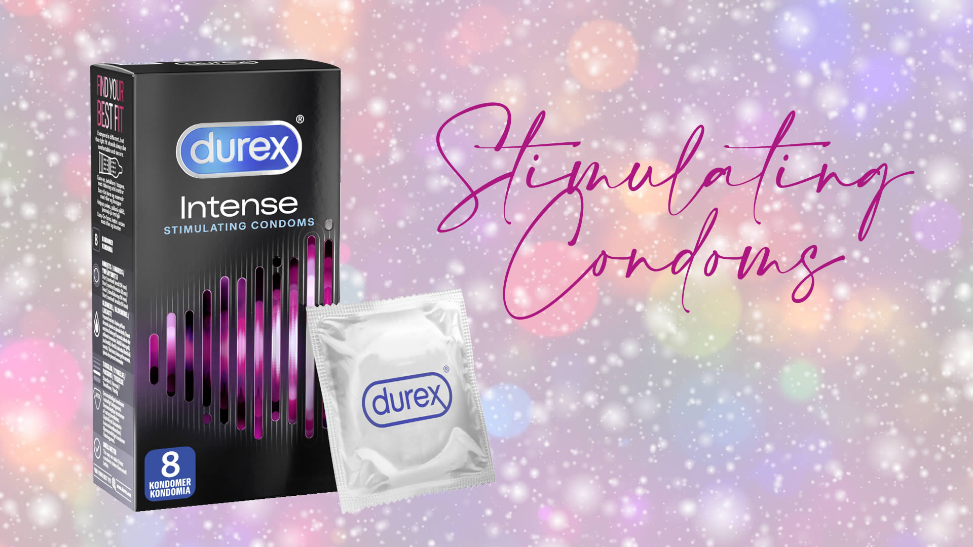 Durex Intense Stimulating Condoms
