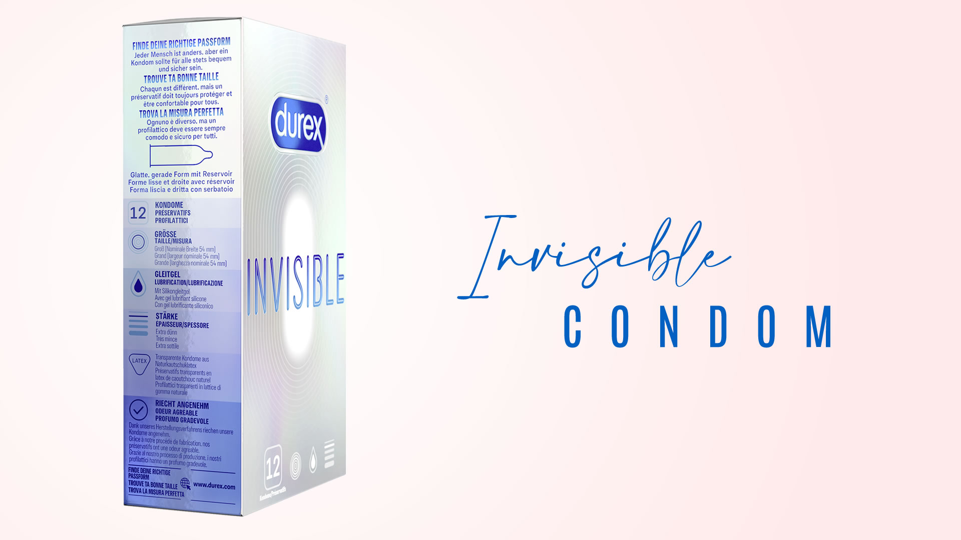 Durex Invisible Ultra Tyndt Kondom
