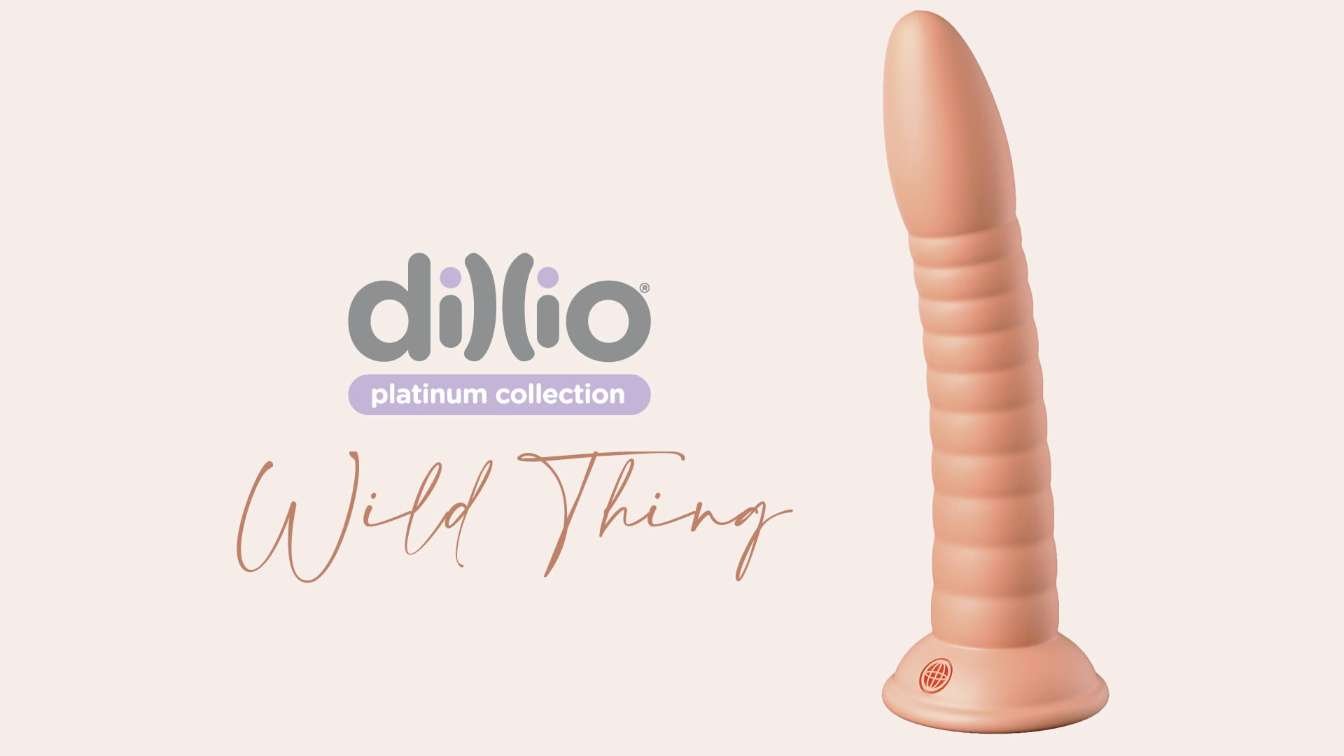 Dillio Platinum Wild Thing Dildo with Suction Base