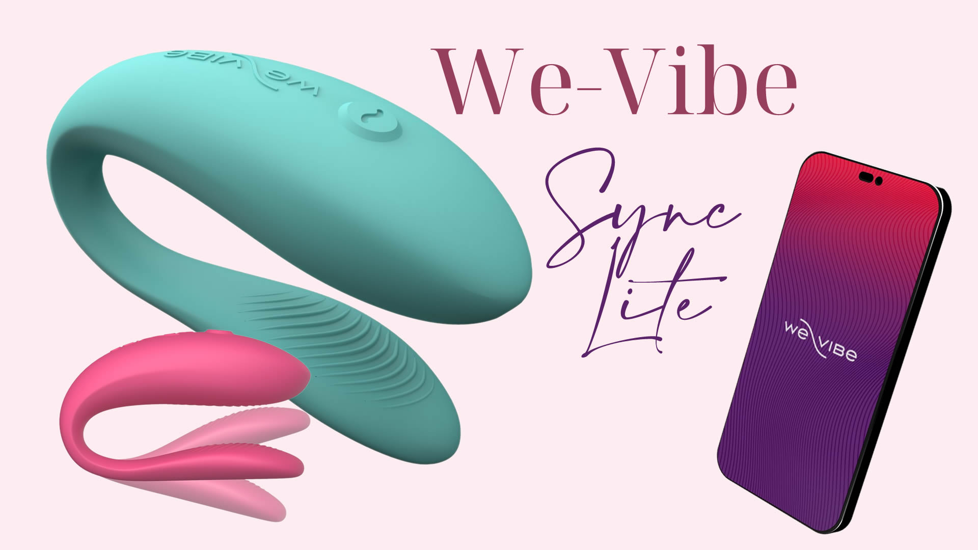 We-Vibe Sync Lite Par Vibrator med App Styring