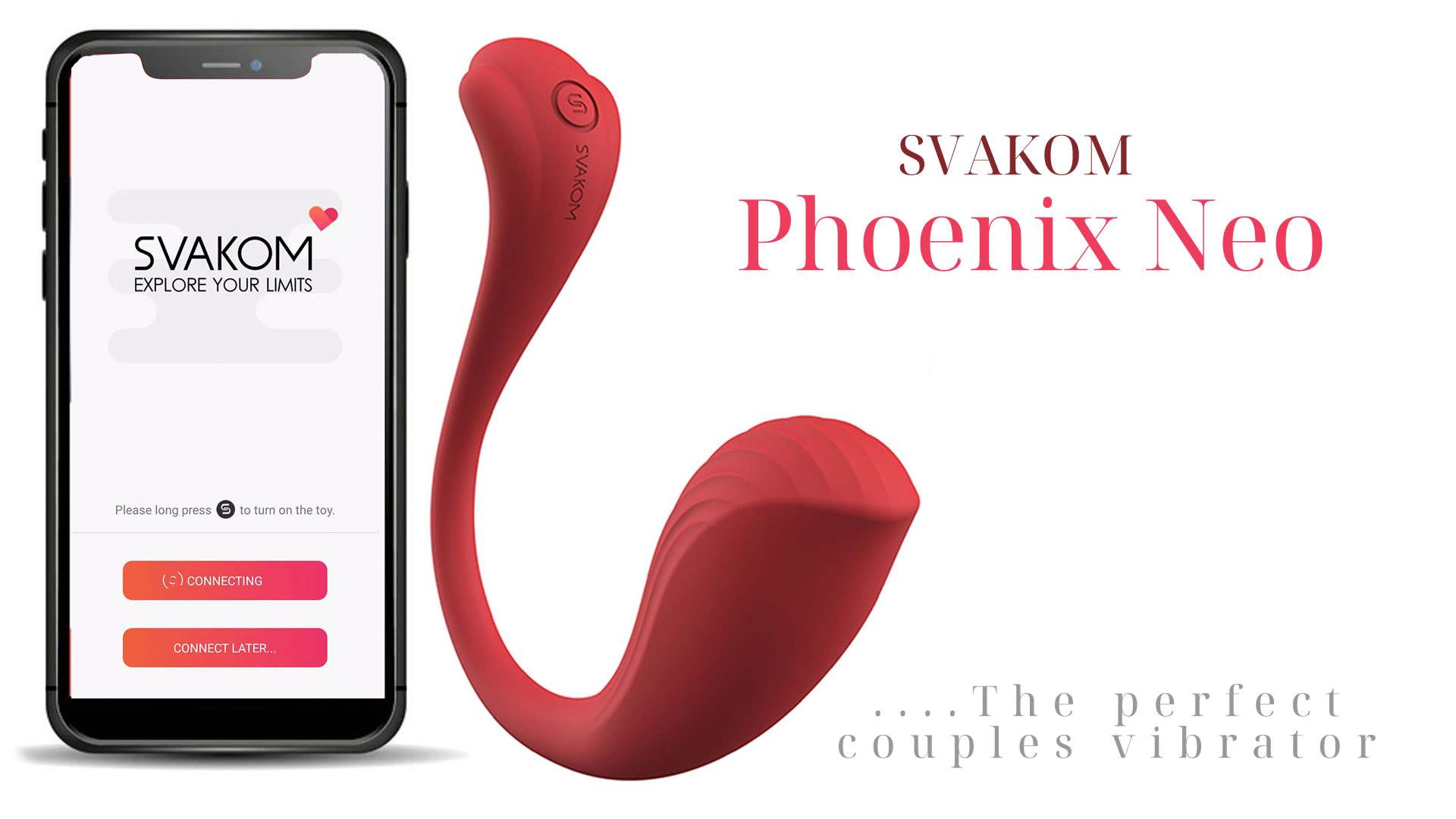 Svakom Phoenix Neo Couples Vibrator with App Control