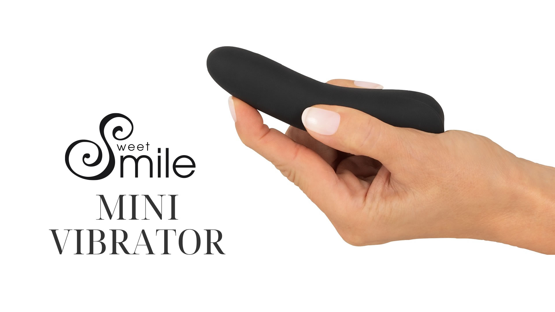 Sweet Smile Mini Silikon Vibrator - Wasserdicht