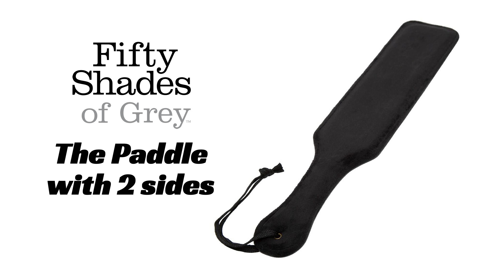 Fifty Shades of grey Bound to Paddle