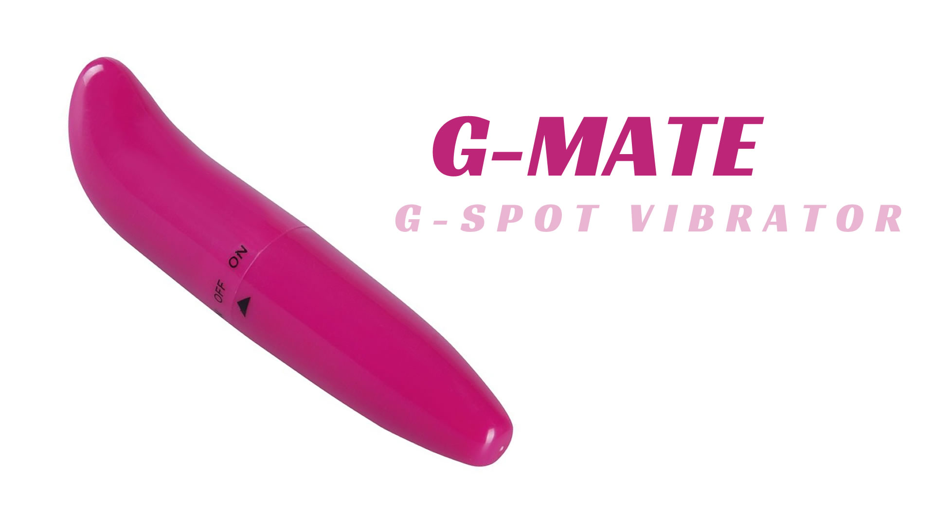 G Mate Classic G-punkt Vibrator i Pink