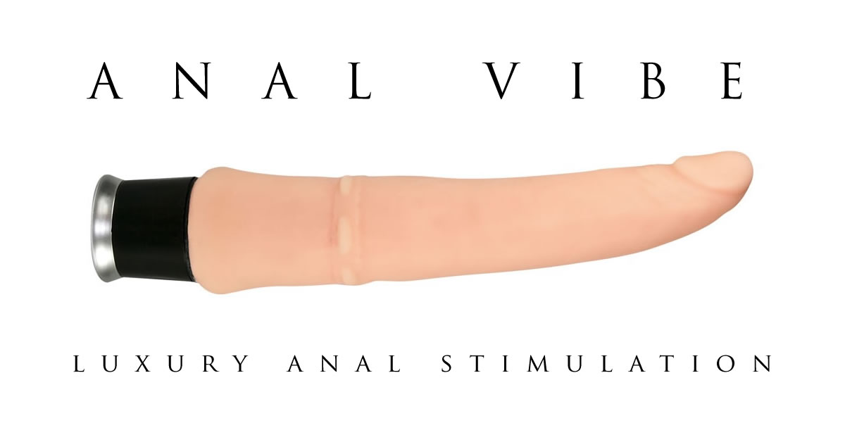 Anal Vibe Nature Skin Dildo Vibrator