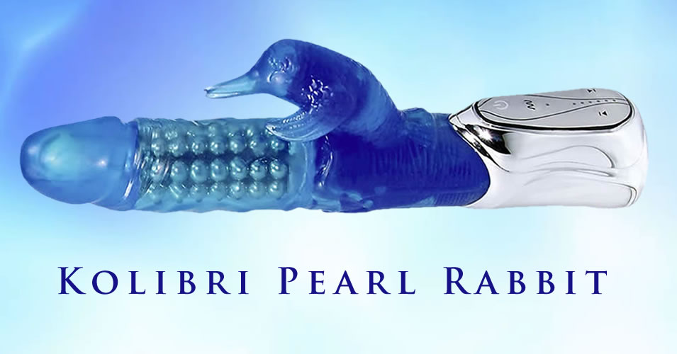 Hummingbird Pearl Vibrator with Clitoris Tickler