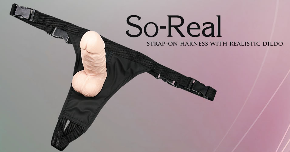 So Real Roleplay Strap-On Dildo