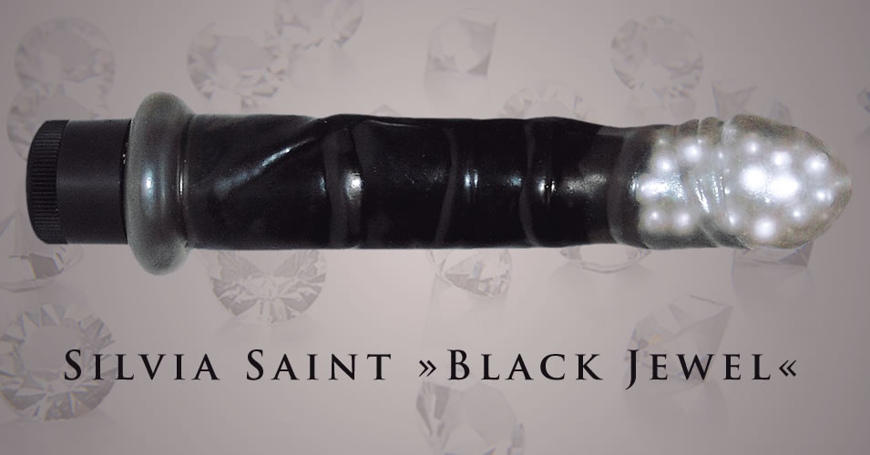 Black Jewel Mini Pearl Vibrator