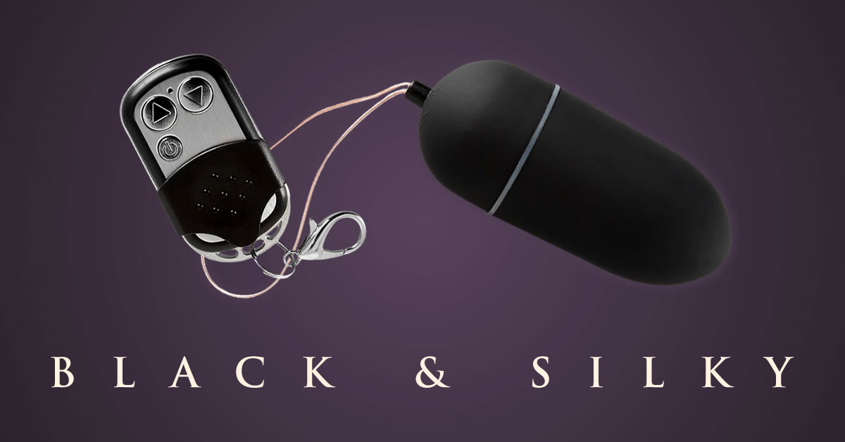 Black & Silky Wireless vibro-egg