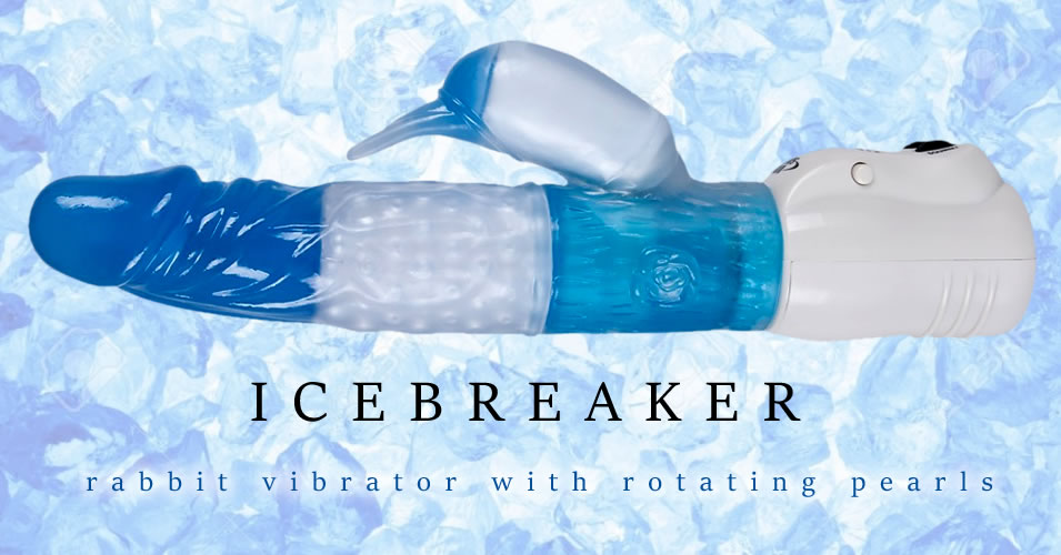 IceBreaker Perlenvibrator mit Klitoris Stimulator