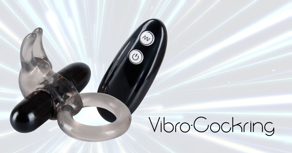 Bunny Vibro-Cockring with Wireless Remote