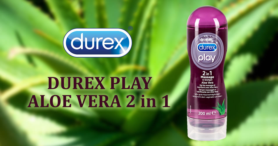 Durex Play Aloe Vera 2-in-1 Massage Oil and Lubricant