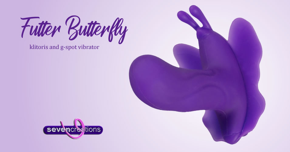 Flutter Butterfly Klitoris og G-punkt Vibrator