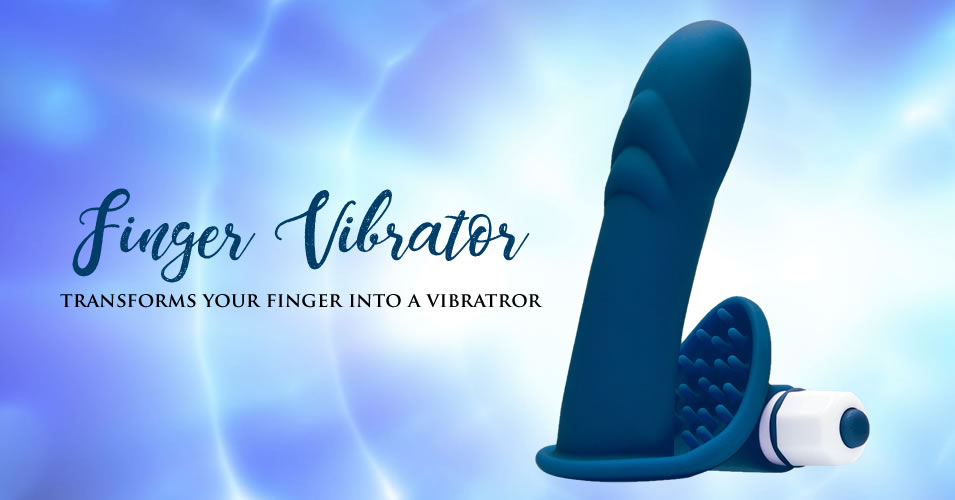 The Finger - Sleeve with Vibrator