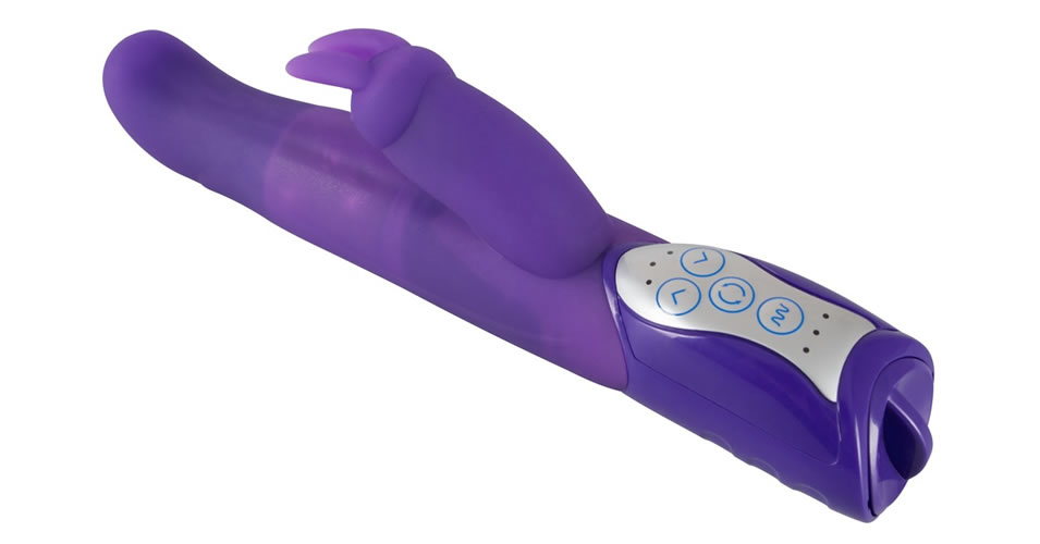 Erostyle Perlen Vibrator mit Klitoris Stimulator