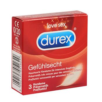 Durex Gefühlsecht Ekstra Tynde Kondomer