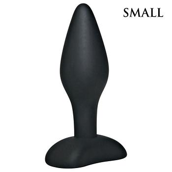 Silicone Butt Plug Black Velvets