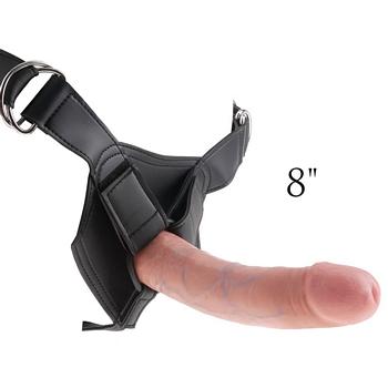 King Cock Strap-on Dildo with Harness