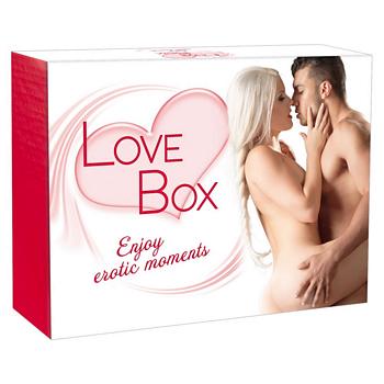 Love Box - Packet mit Sexspielzeug und Dessous für Paare