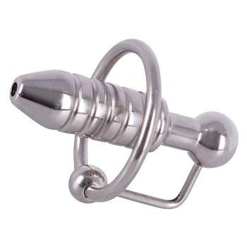 Penisplug Dilator Torpedo Plug with Glans Penis Ring