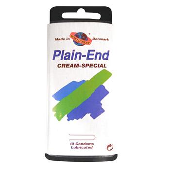 Worlds Best Plain-End Cream Special Kondom