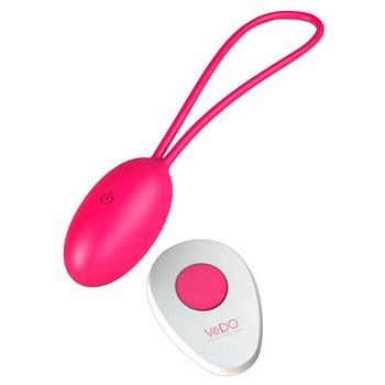 VeDO Peach Vibrator Egg with Wireless Remote