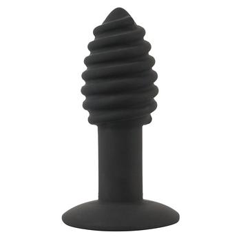Black Velvets Twist Butt Plug