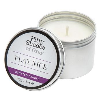 Fifty Shades of Grey Play Nice Vanilla Candle!
