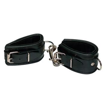 Leather Cuffs in Black
