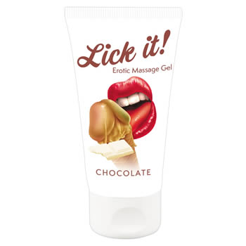 Lick-it Chokolade Massage Gel