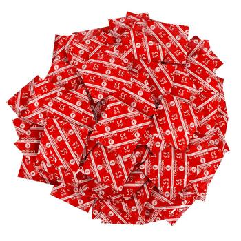 London Rot Kondom mit Erdbeerduft