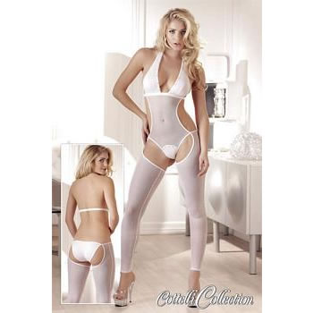 Lexy Body Overall in White