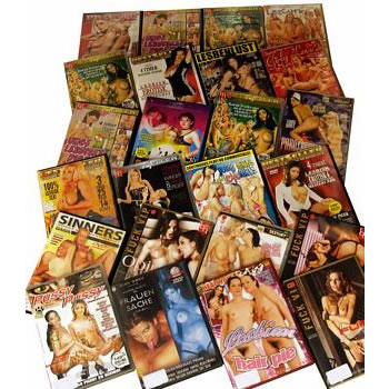 DVD Pakke med 3 Lesbiske Sexfilm