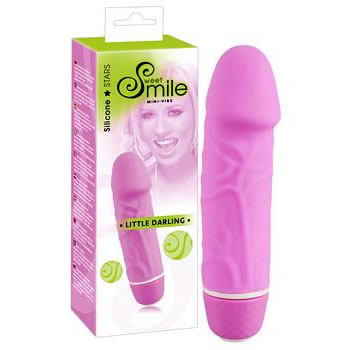 Smile Little Darling Dildo med Vibrator