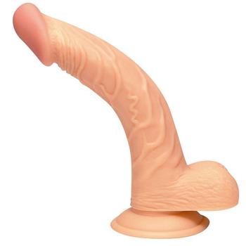 Curved Passion Dildo med Sugekop